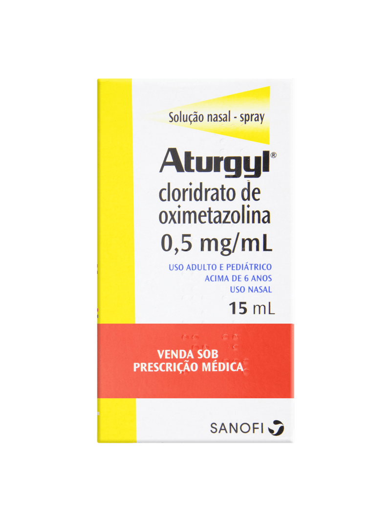 ATURGYL 0,5MG/ML SOLUCAO NASAL 15ML COSMED