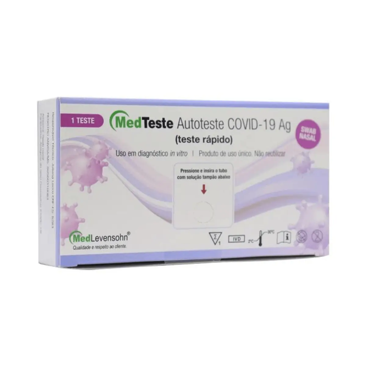 AUTOTESTE COVID-19 AG (TESTE RAPIDO) G-TECH