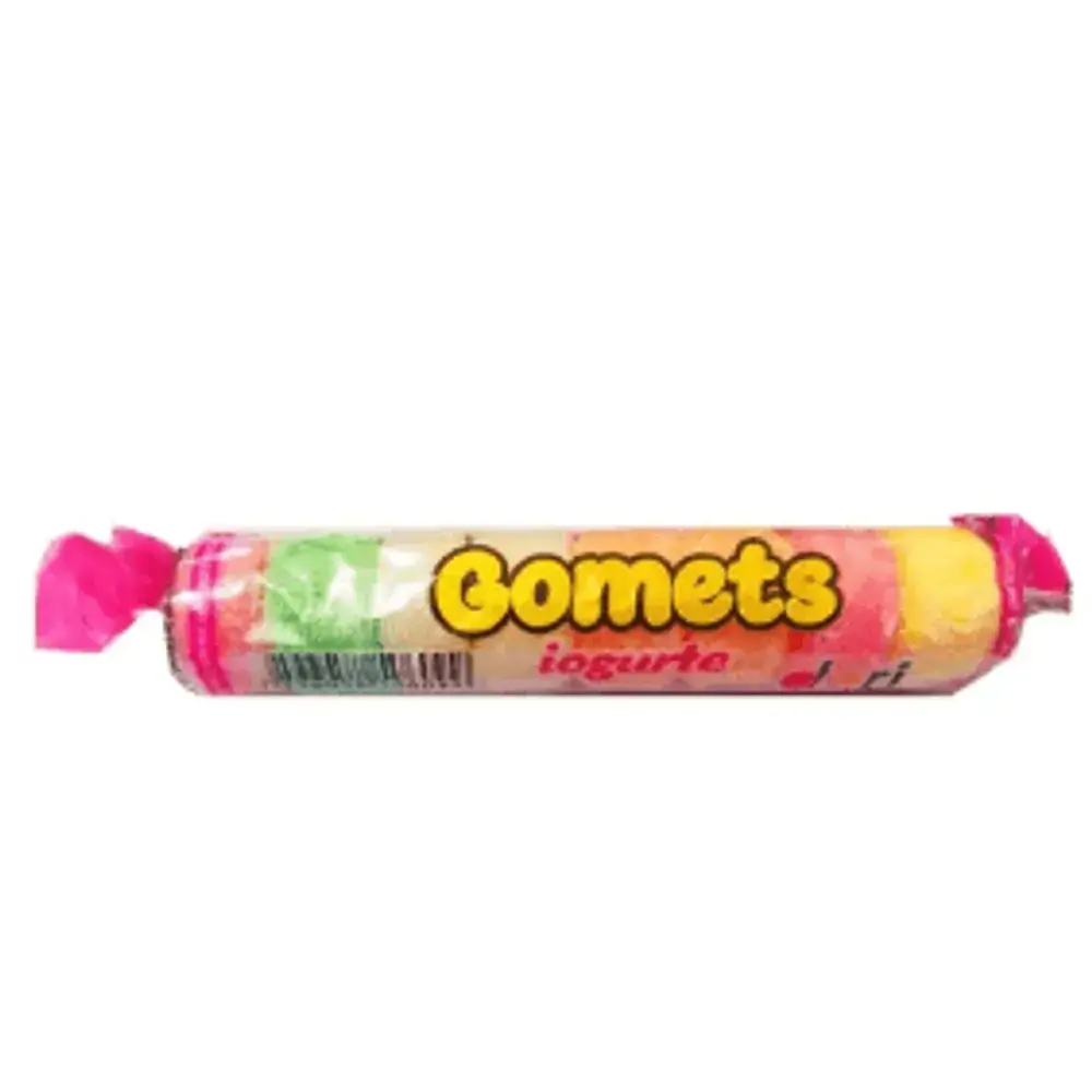 Thumbnail de BALA DE GOMA GOMETS TUBO IOGURTE 32GR