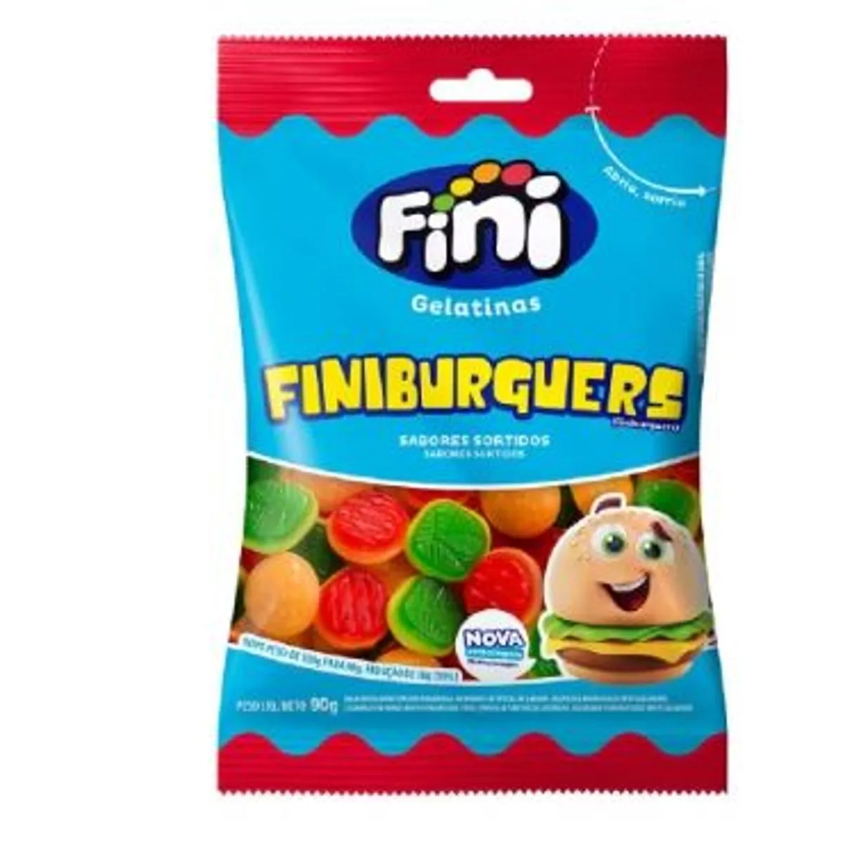 BALA FINI HAMBURGUERS 80G