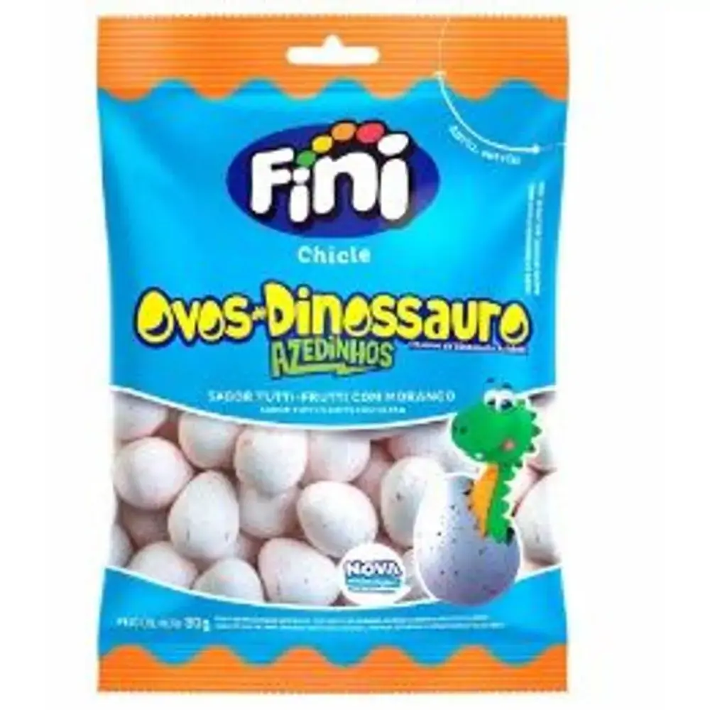 BALA FINI OVO DE DINOSSAURO 90G