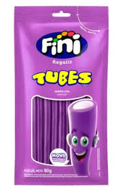 BALA FINI TUBES UVA BRILHO 80G