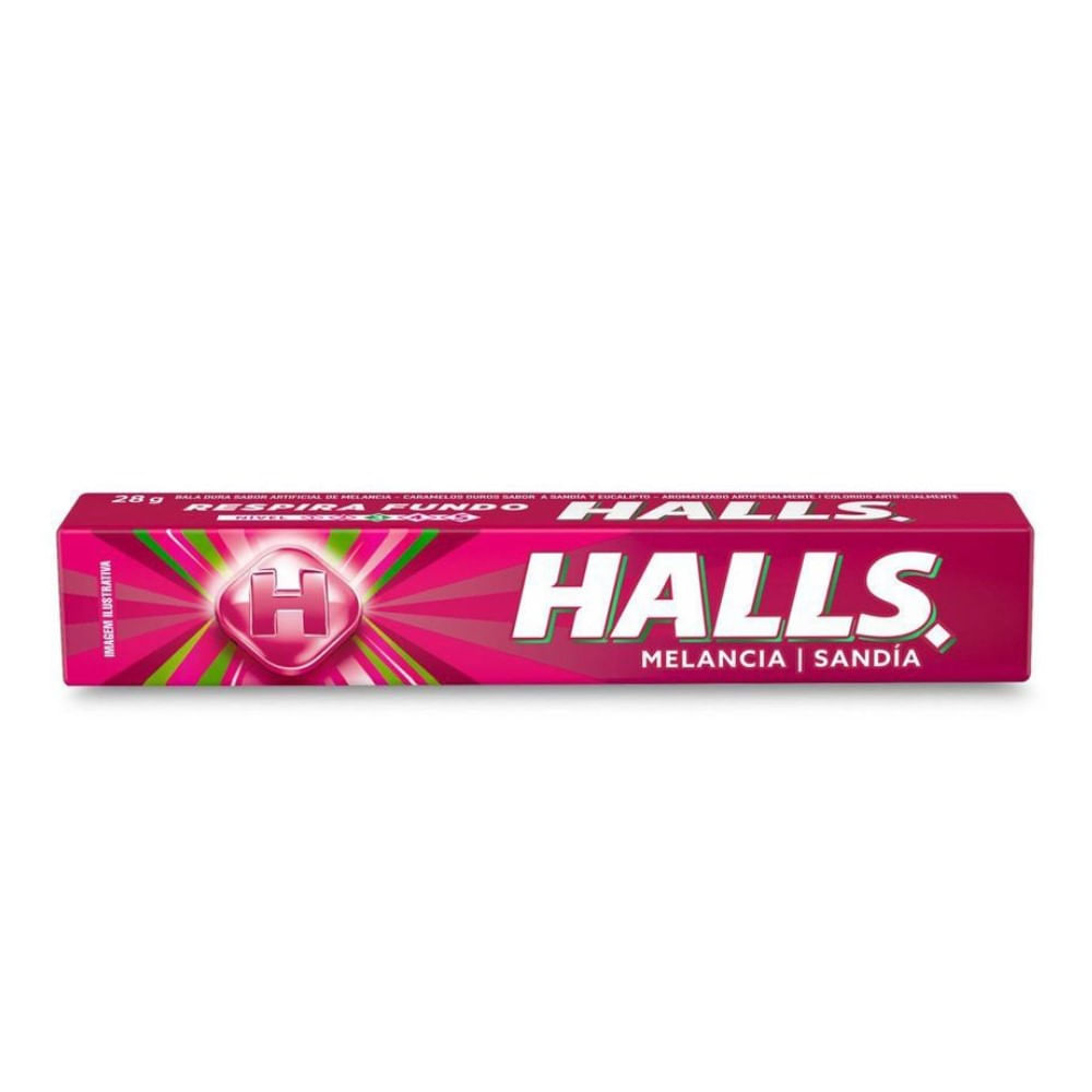 Thumbnail de BALA HALLS MELANCIA 28G