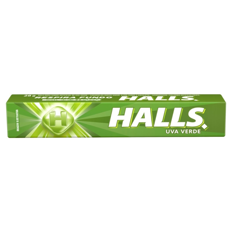 Thumbnail de BALA HALLS UVA VERDE 28G