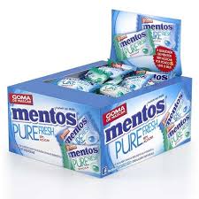 BALA MENTOS MONOPECA SORTIDA MINT E WINTERGREEN 120G