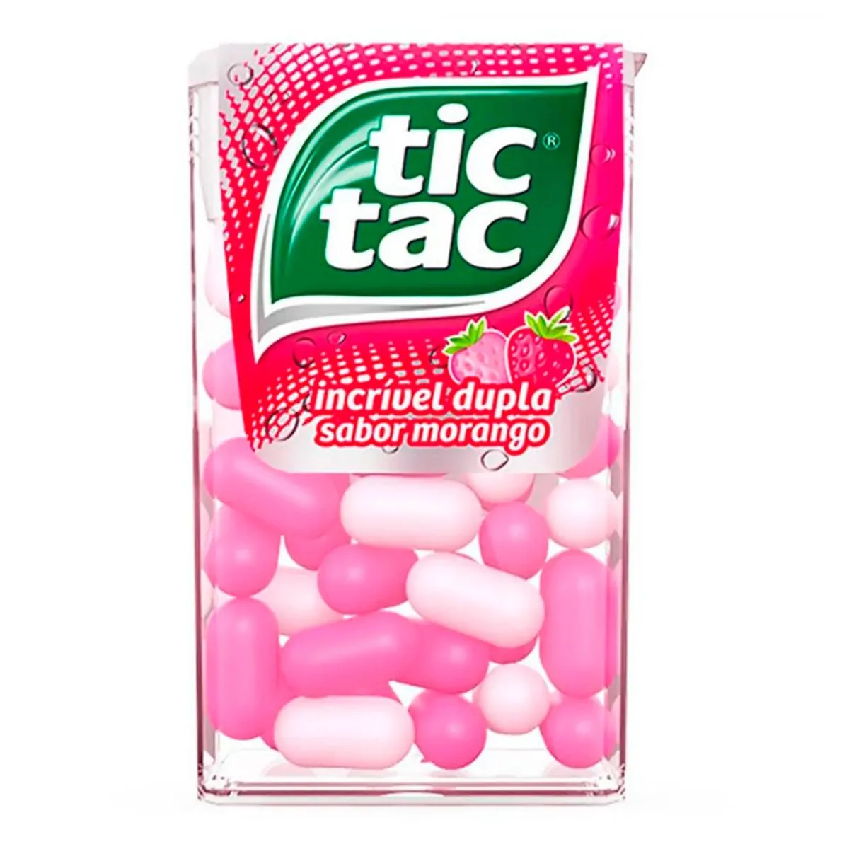 Thumbnail de BALA TIC TAC MORANGO MONDELEZ 14.5G
