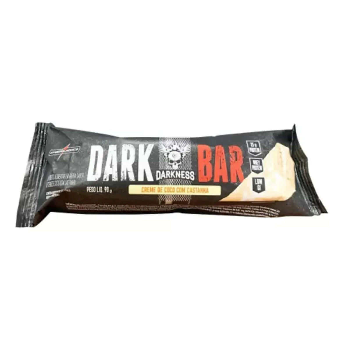 Thumbnail de BARRA DE PROTEINA DARK BAR DARKNESS CREME DE COCO COM CASTANHA 90G