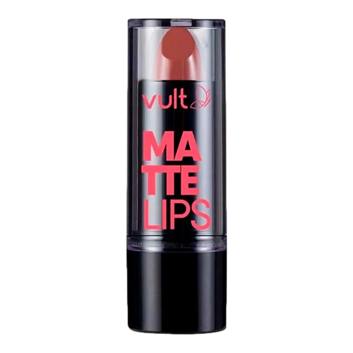 BATOM MATTE VULT MAKE LIPS COR CASTANHO 3,8G