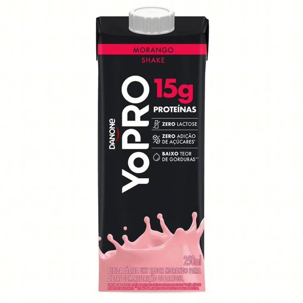 Thumbnail de BEBIDA PROTEICA YOPRO UHT MORANGO 15G PROTEINA 250ML