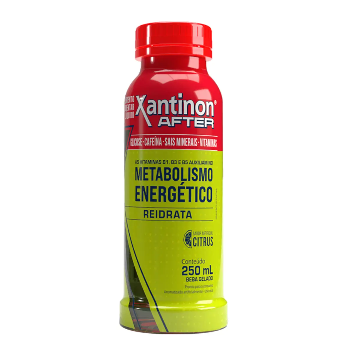 BEBIDA XANTINON AFTER SABOR CITRUS 250ML