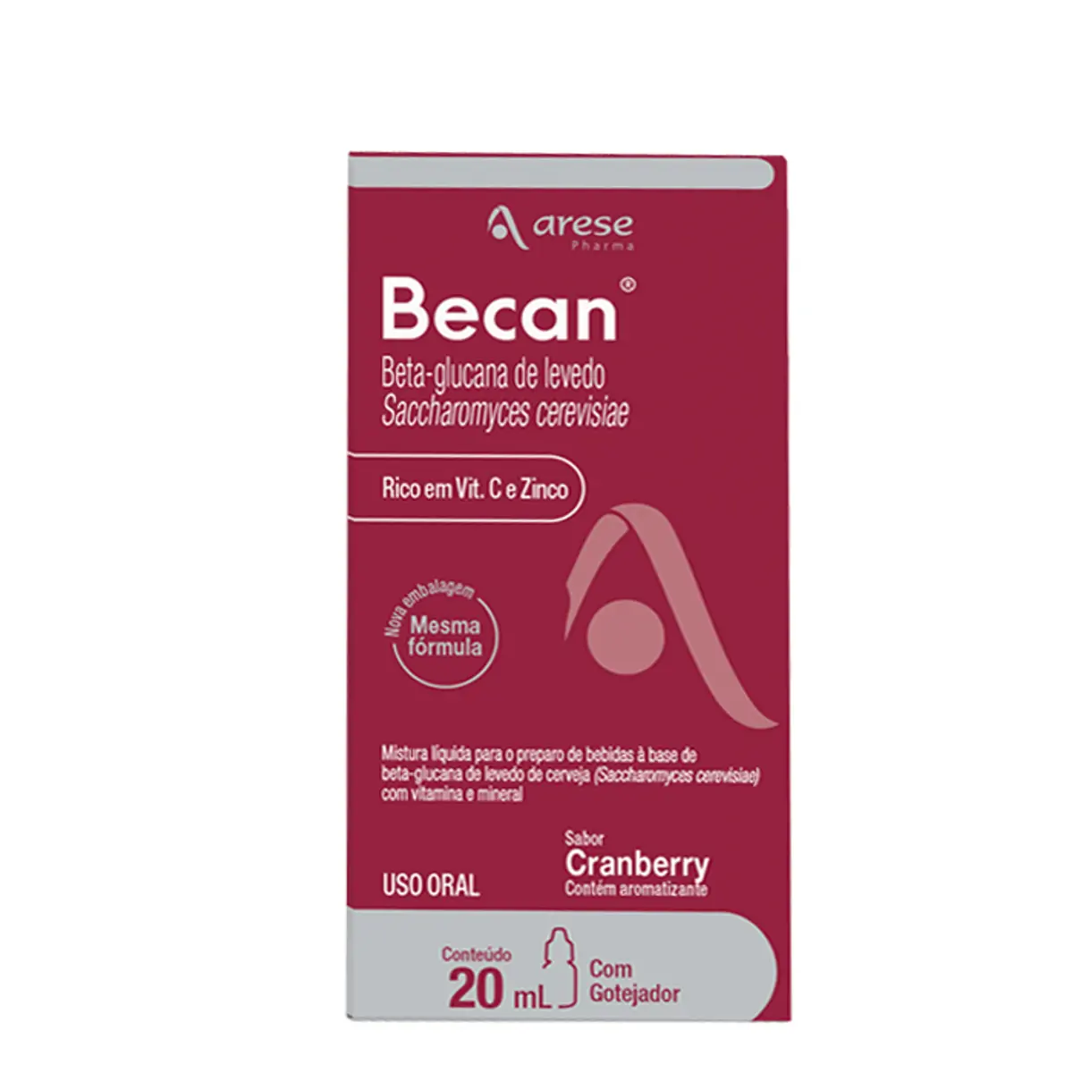 BECAN SUSPENSAO ORAL GOTAS 20ML ARESE PHARMA