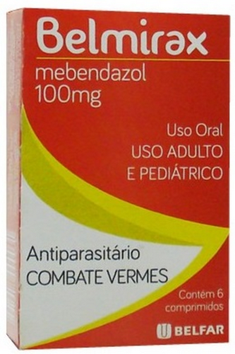 BELMIRAX 100MG COM 6 COMPRIMIDOS BELFAR