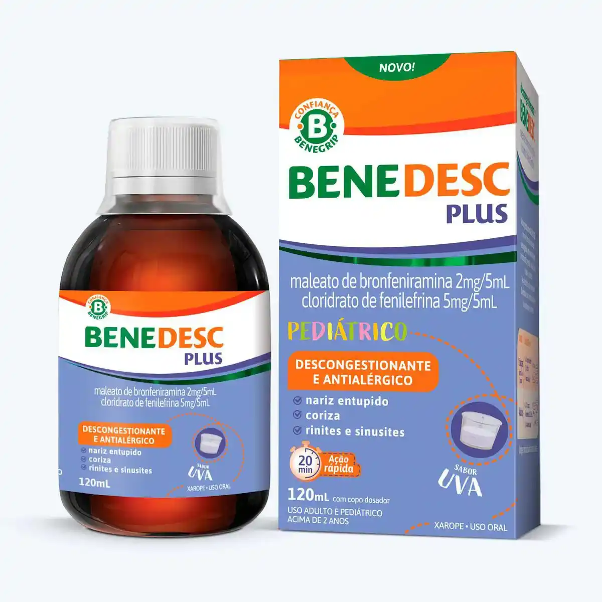 BENEDESC XAROPE 120ML COSMED