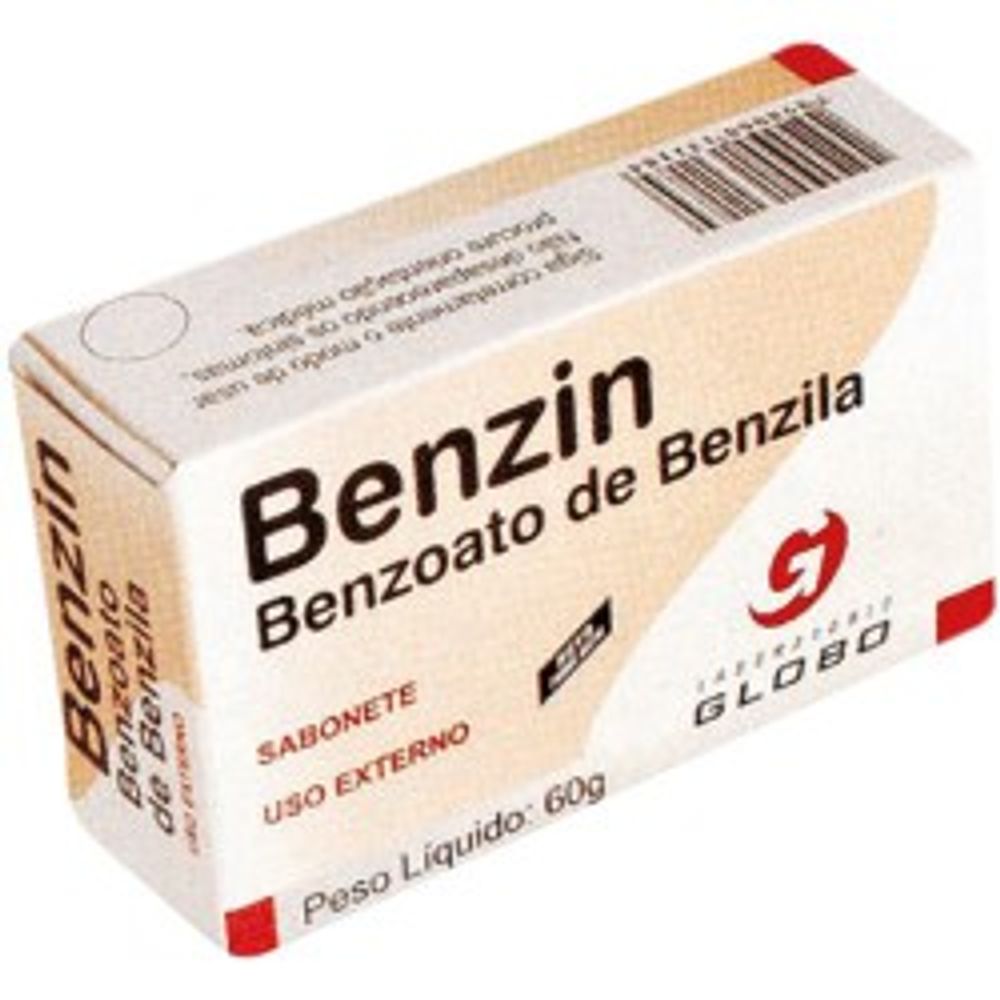 BENZIN 0,1G/G SABONETE 60G GLOBO