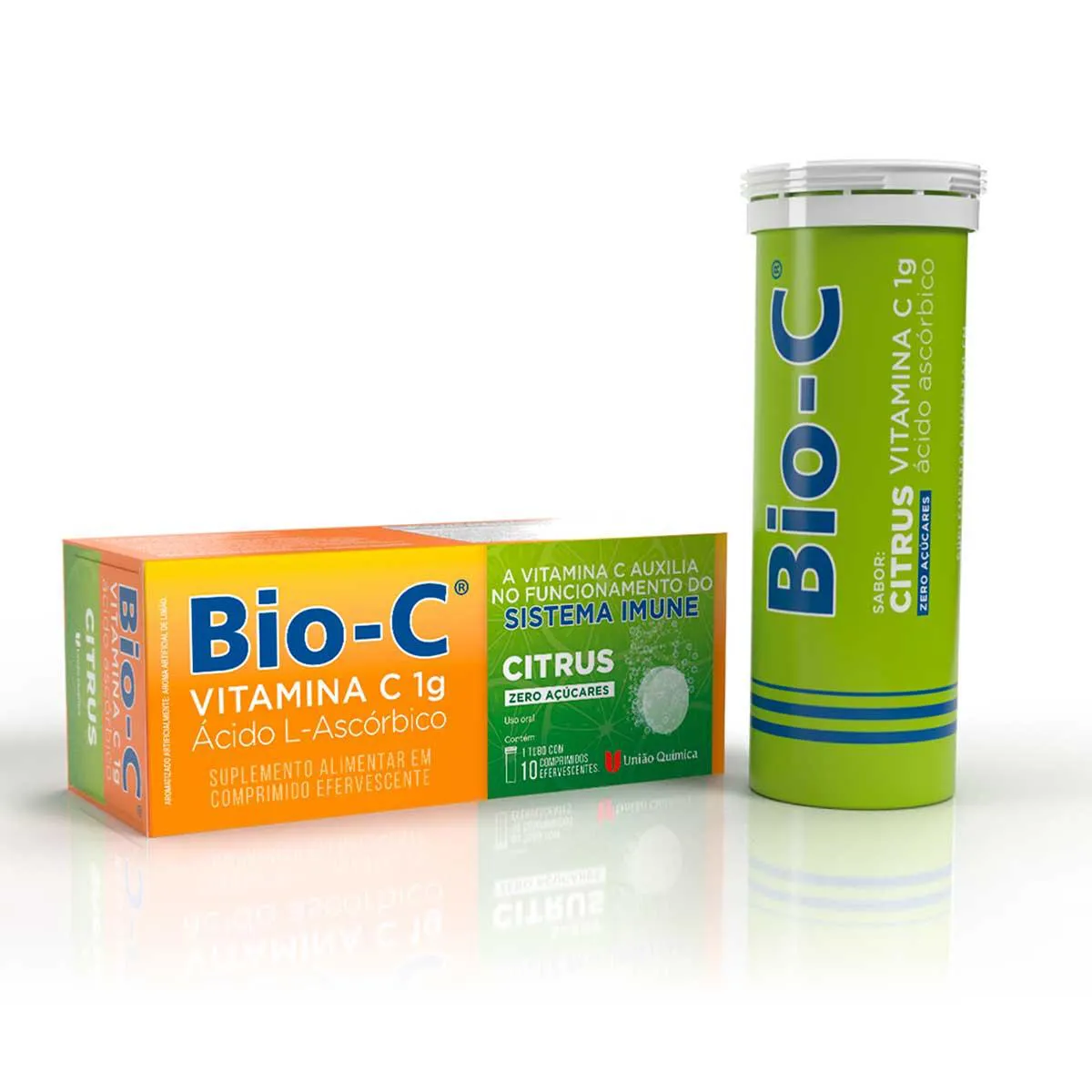 BIO C CITRUS EFERVESCENTE COM 10 COMPRIMIDOS UNIAO QUIMICA