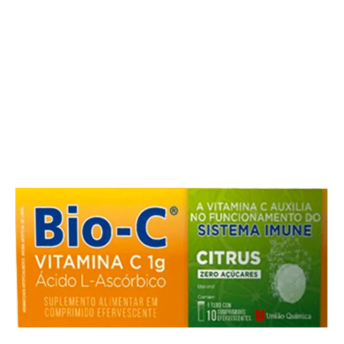Thumbnail de BIO C CITRUS EFERVESCENTE COM 10 COMPRIMIDOS UNIAO QUIMICA