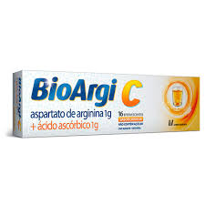 Thumbnail de BIOARGI-C 1000MG + 1000MG EFERVESCENTE COM 16 COMPRIMIDOS UNIAO QUIMICA