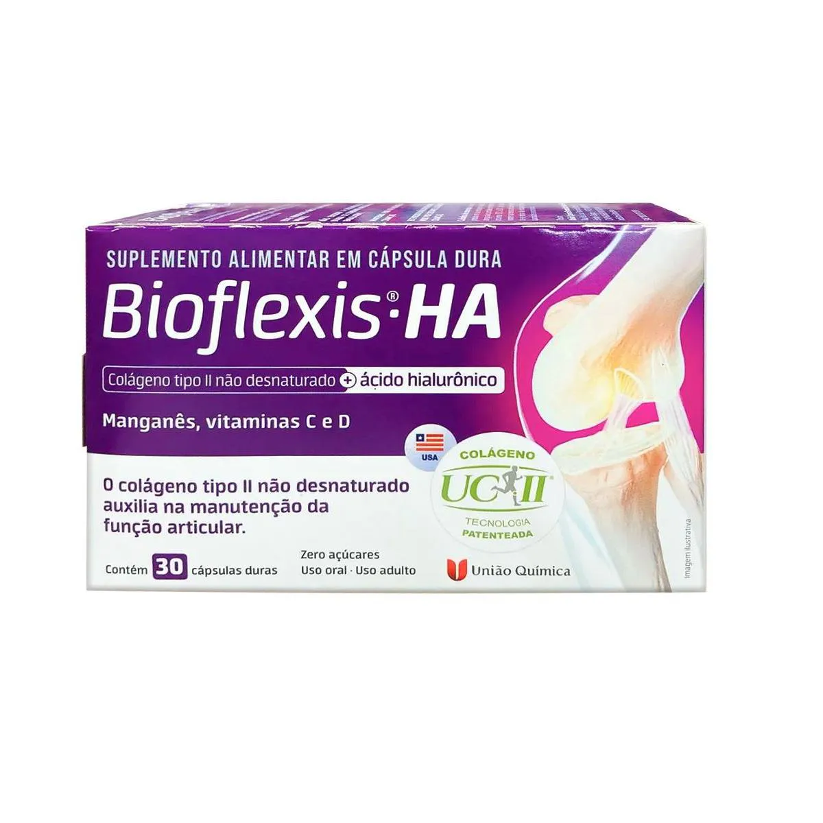 BIOFLEXIS HA COM 30 CAPSULAS UNIAO QUIMICA