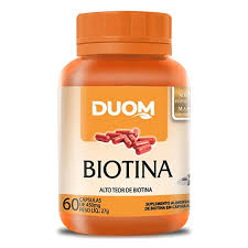 BIOTINA 450MG COM 60 CAPSULAS NATULAB