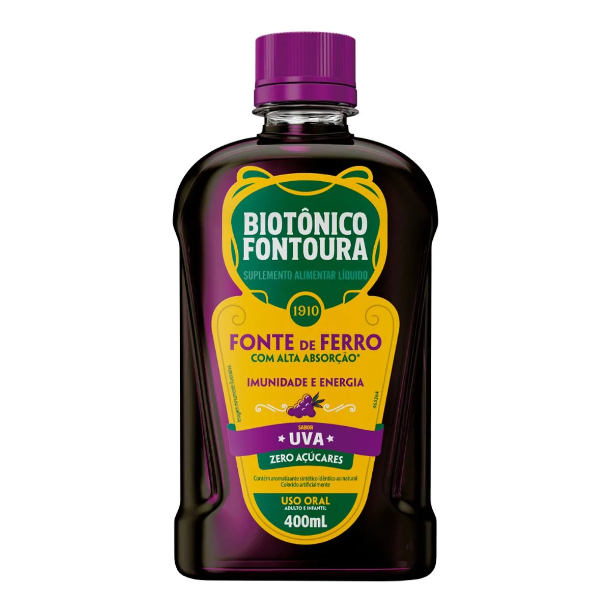 BIOTONICO FONTOURA 400ML SABOR UVA COSMED