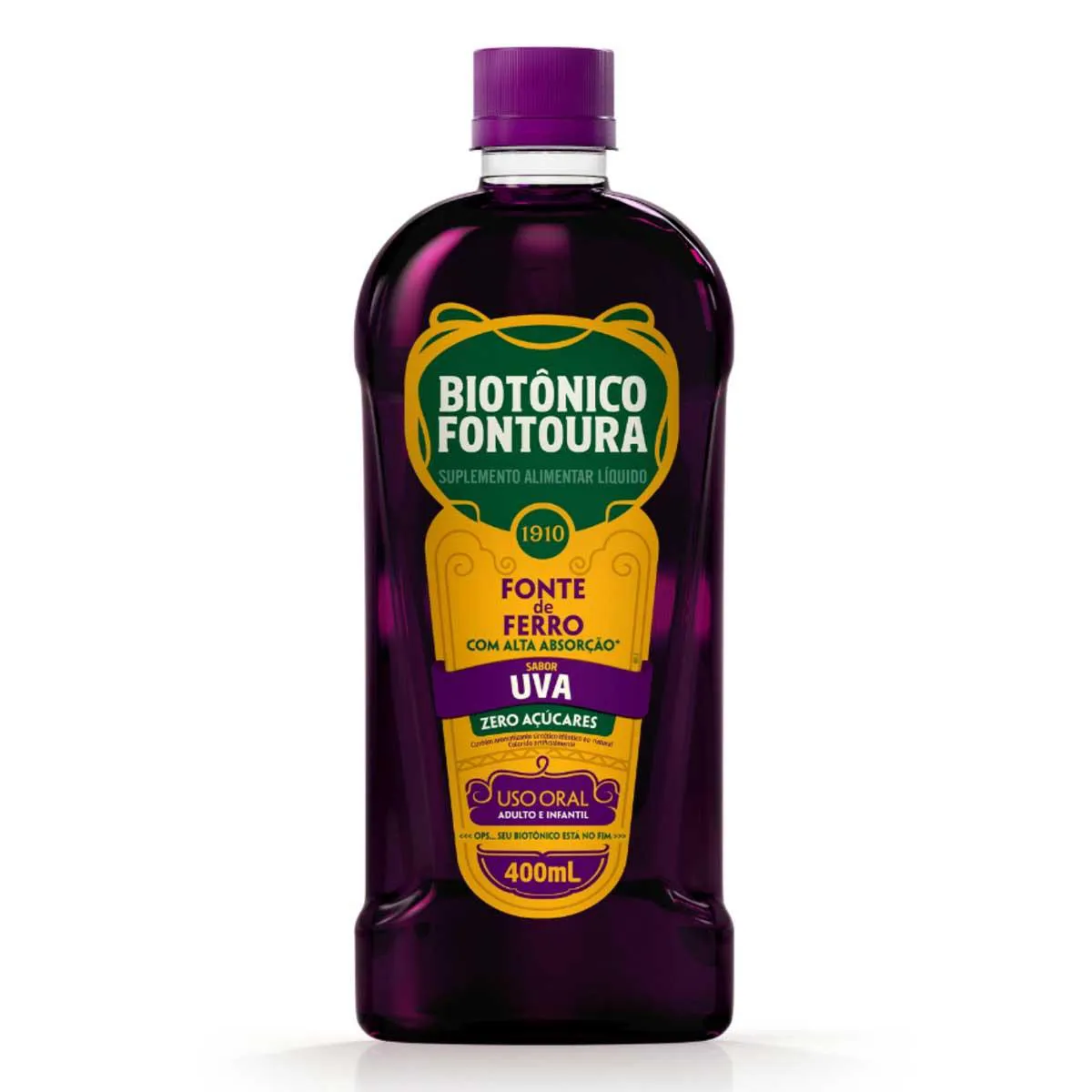 Thumbnail de BIOTONICO FONTOURA 400ML SABOR UVA COSMED