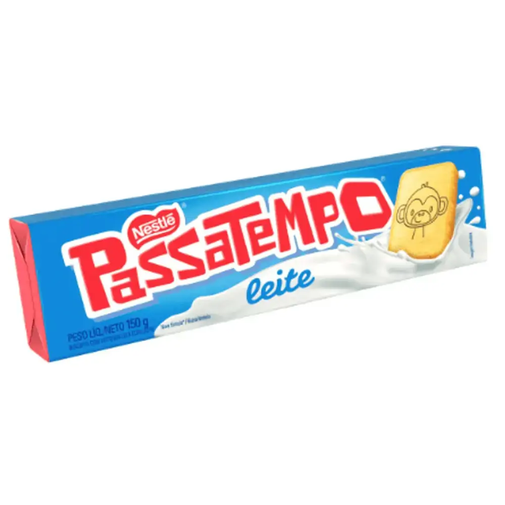 Thumbnail de BISCOITO PASSATEMPO LEITE 150G