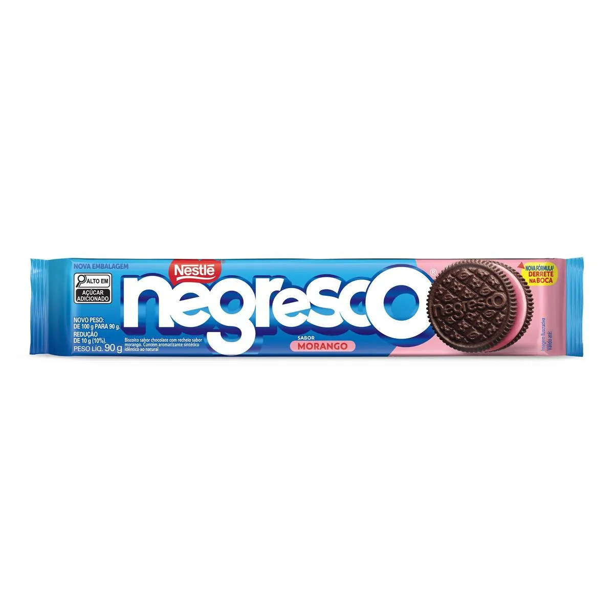 Thumbnail de BISCOITO RECHEADO NEGRESCO MORANGO 90G