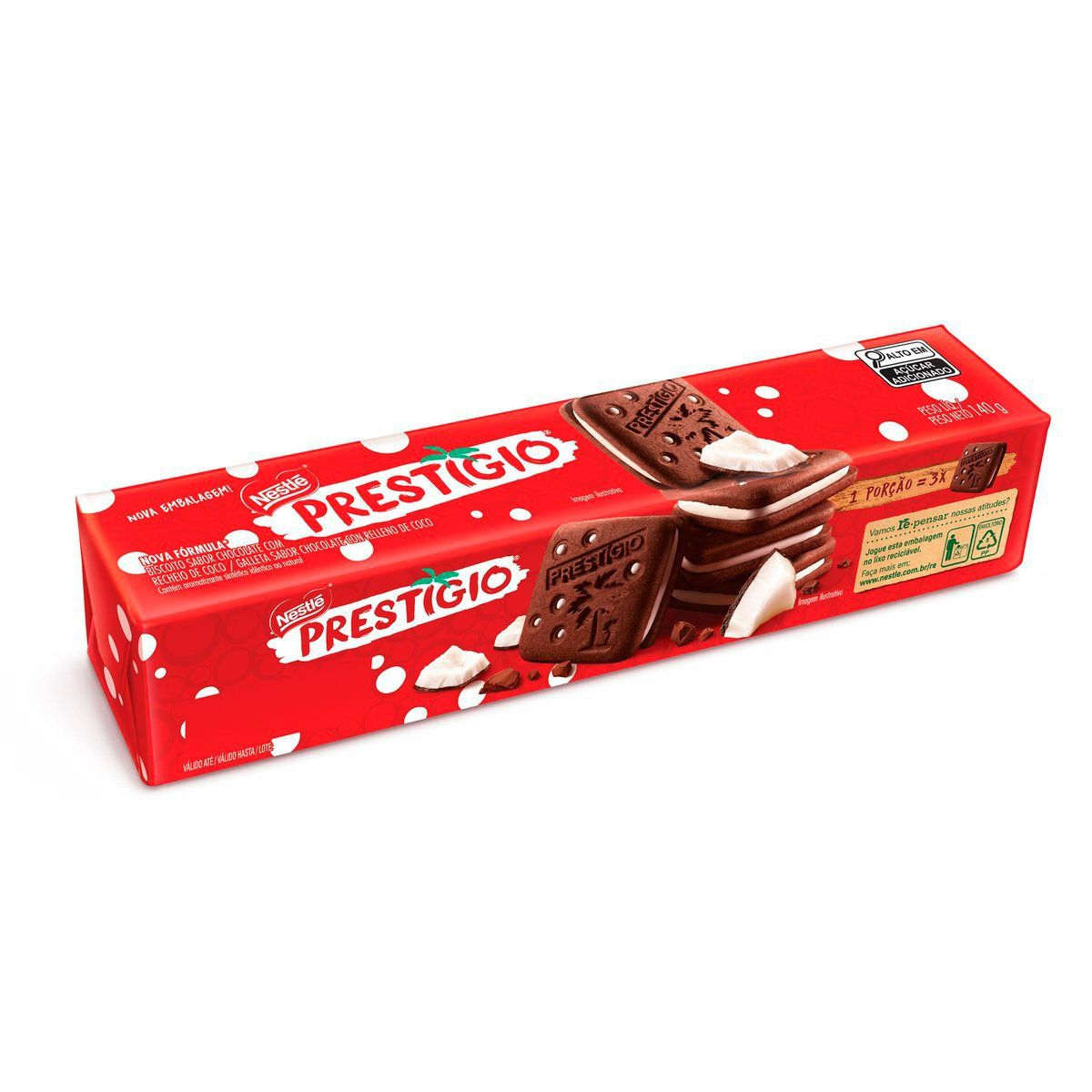 BISCOITO RECHEADO PRESTIGIO 140G