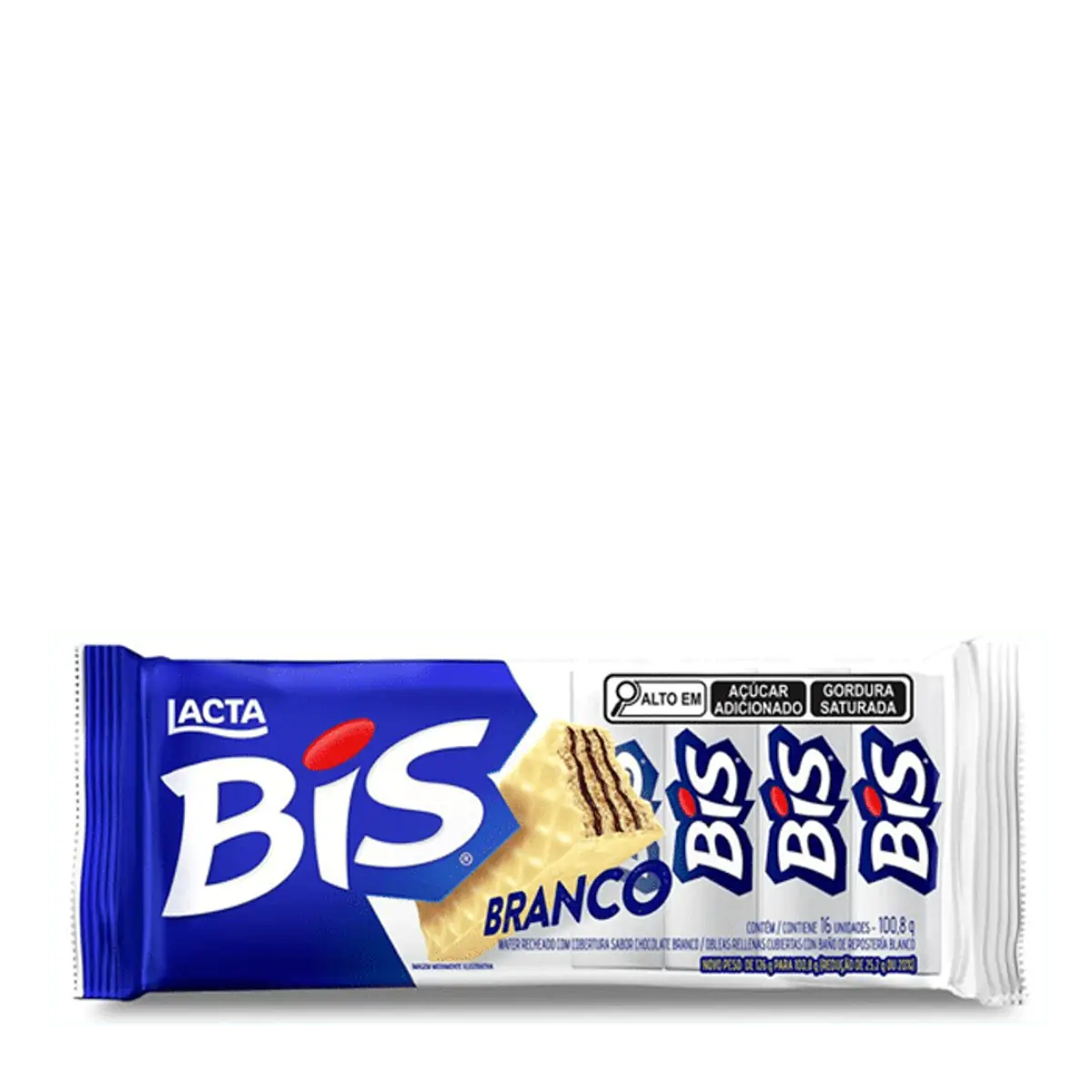 Thumbnail de BISCOITO WAFER BIS LAKA 100,8G LACTA