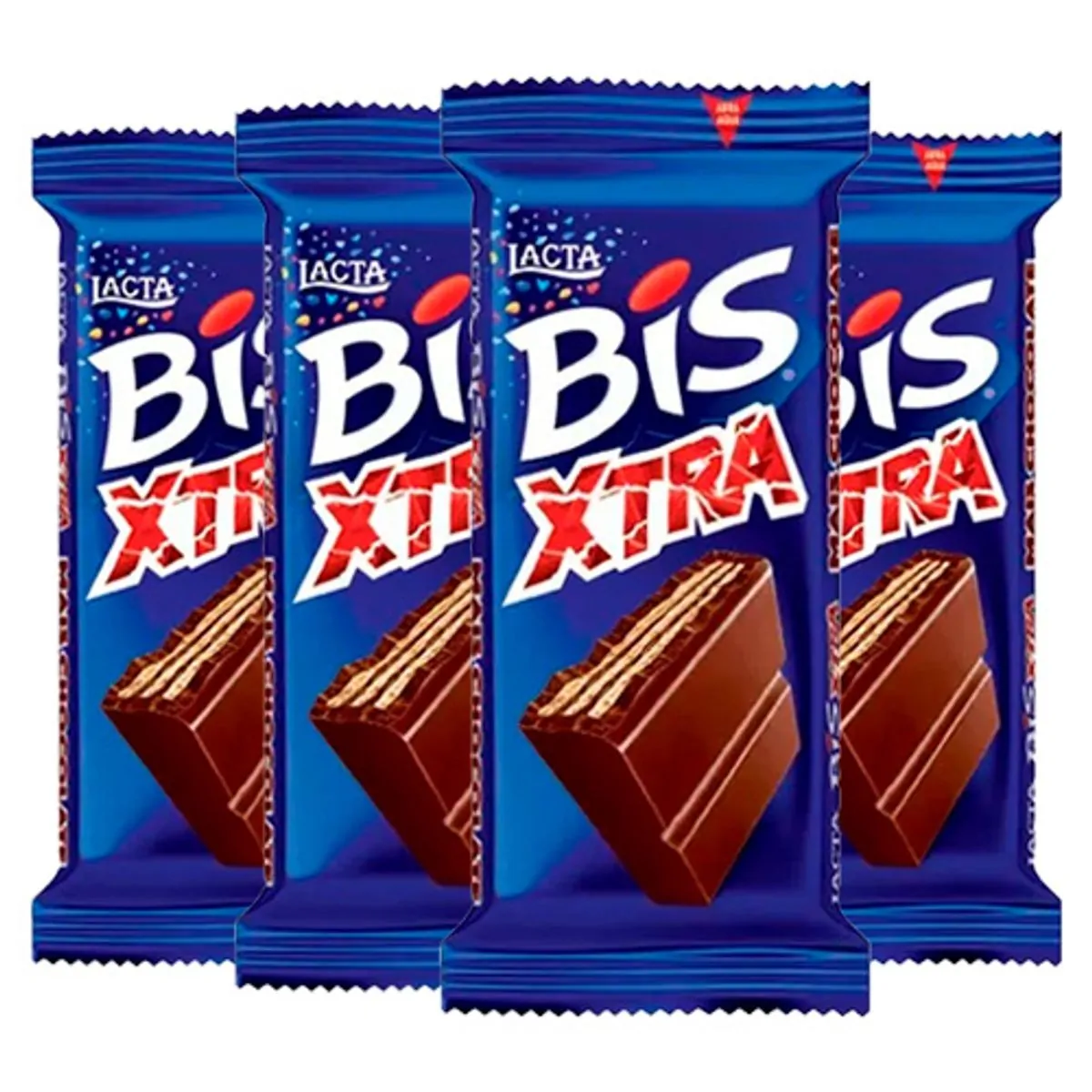 BISCOITO WAFER BIS XTRA AO LEITE 45G LACTA