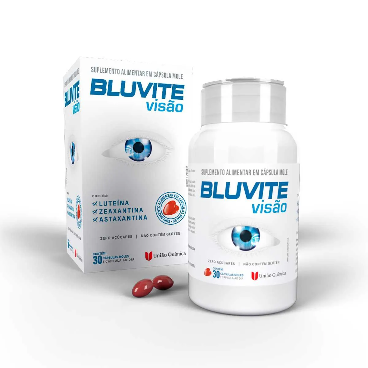BLUVITE VISAO COM 30 CAPSULAS UNIAO QUIMICA