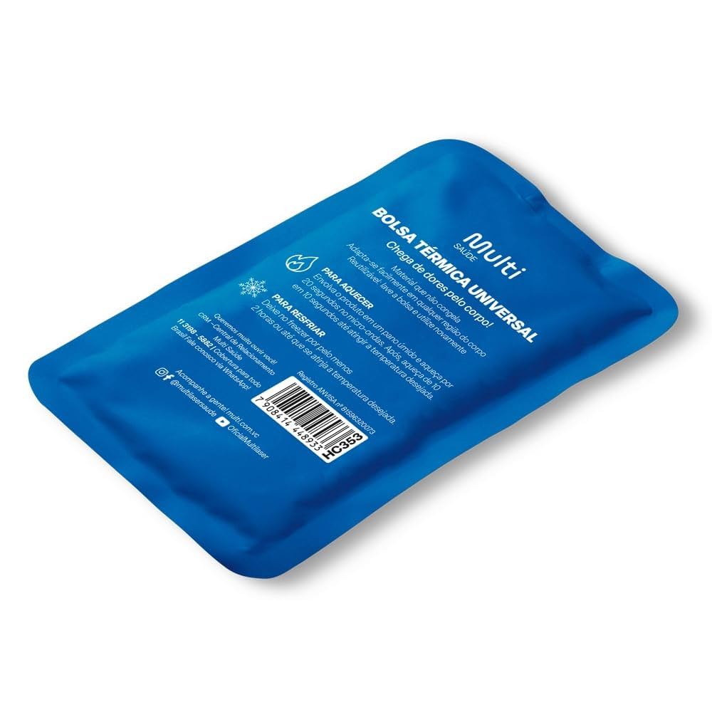BOLSA TERMICA GEL AZUL MULTILASER