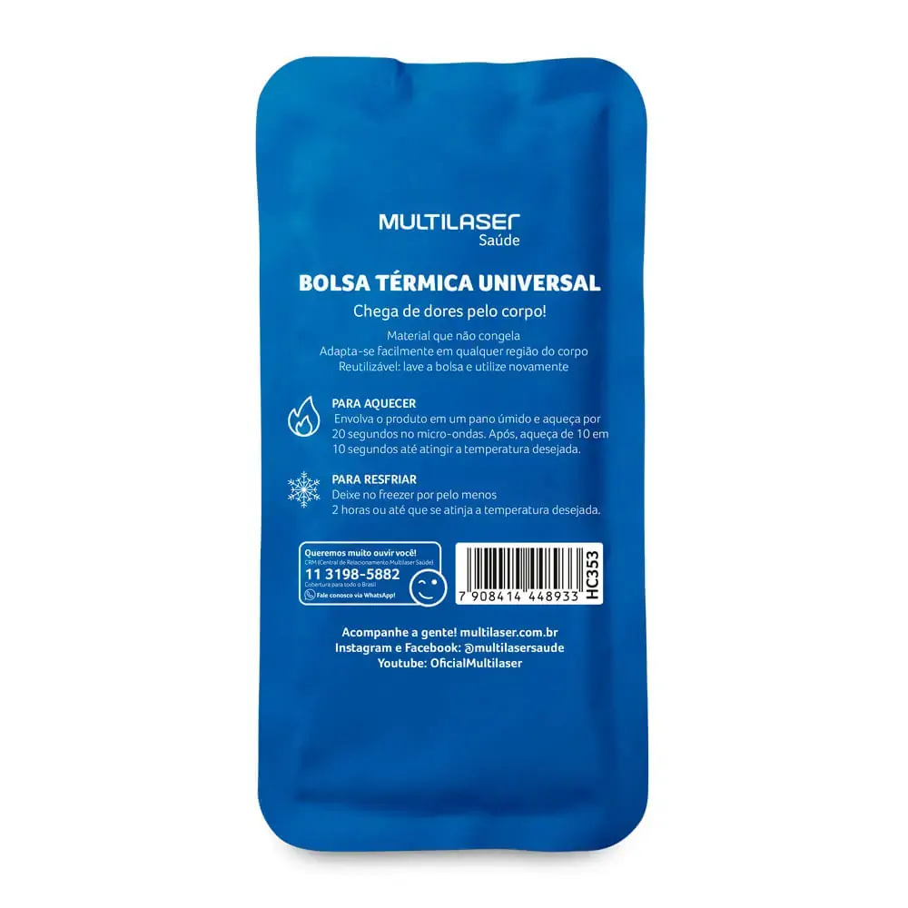 Thumbnail de BOLSA TERMICA GEL AZUL MULTILASER