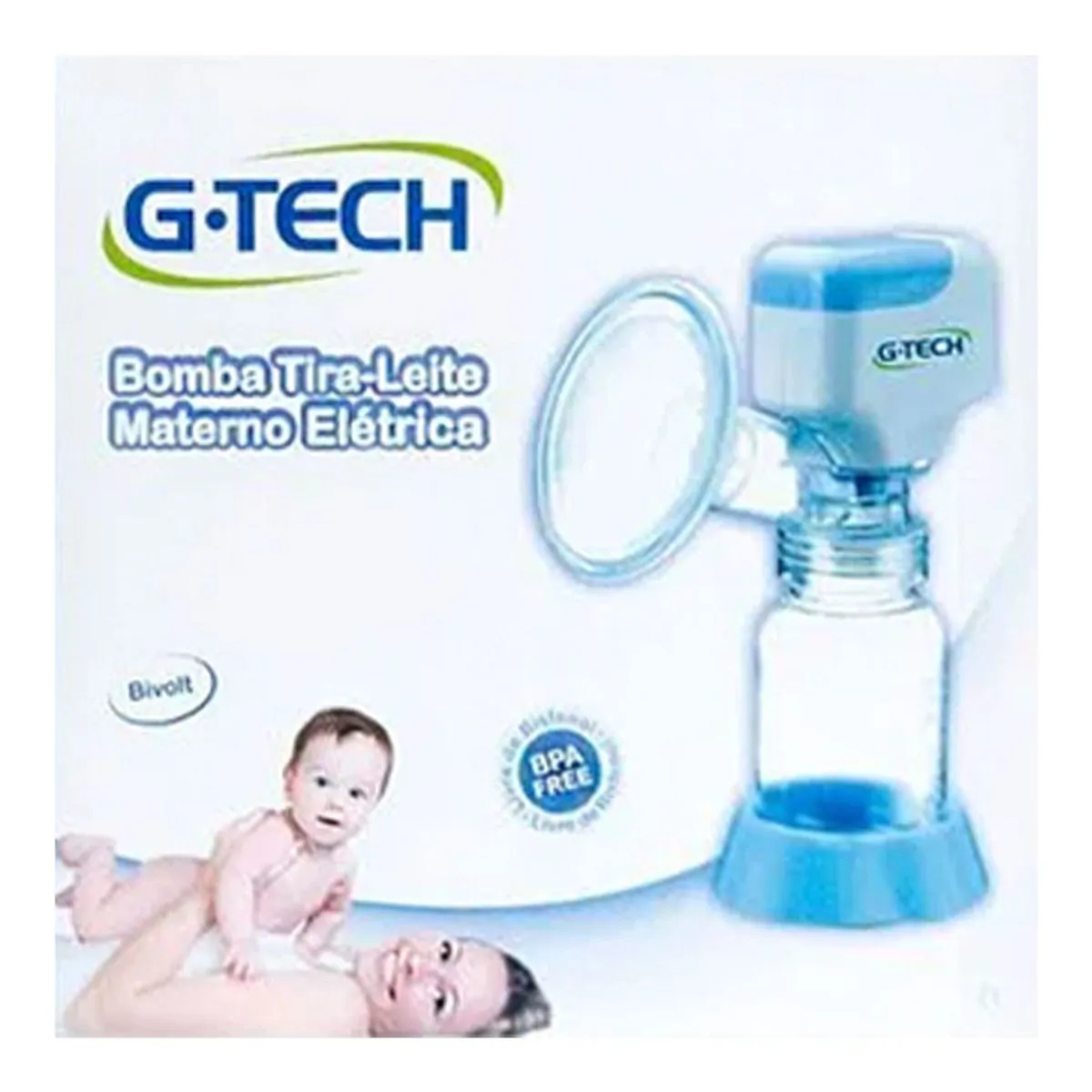 BOMBA TIRA LEITE ELETRICA COMPACT G-TECH