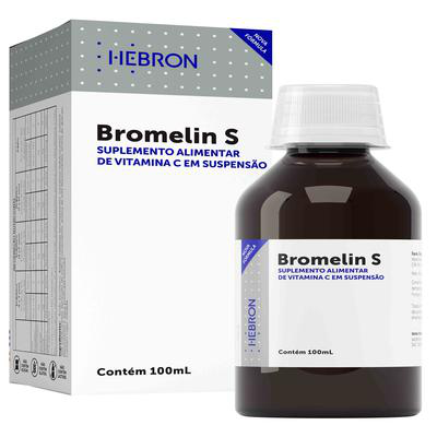 BROMELIN S SUSPENSAO ORAL 100ML HEBRON