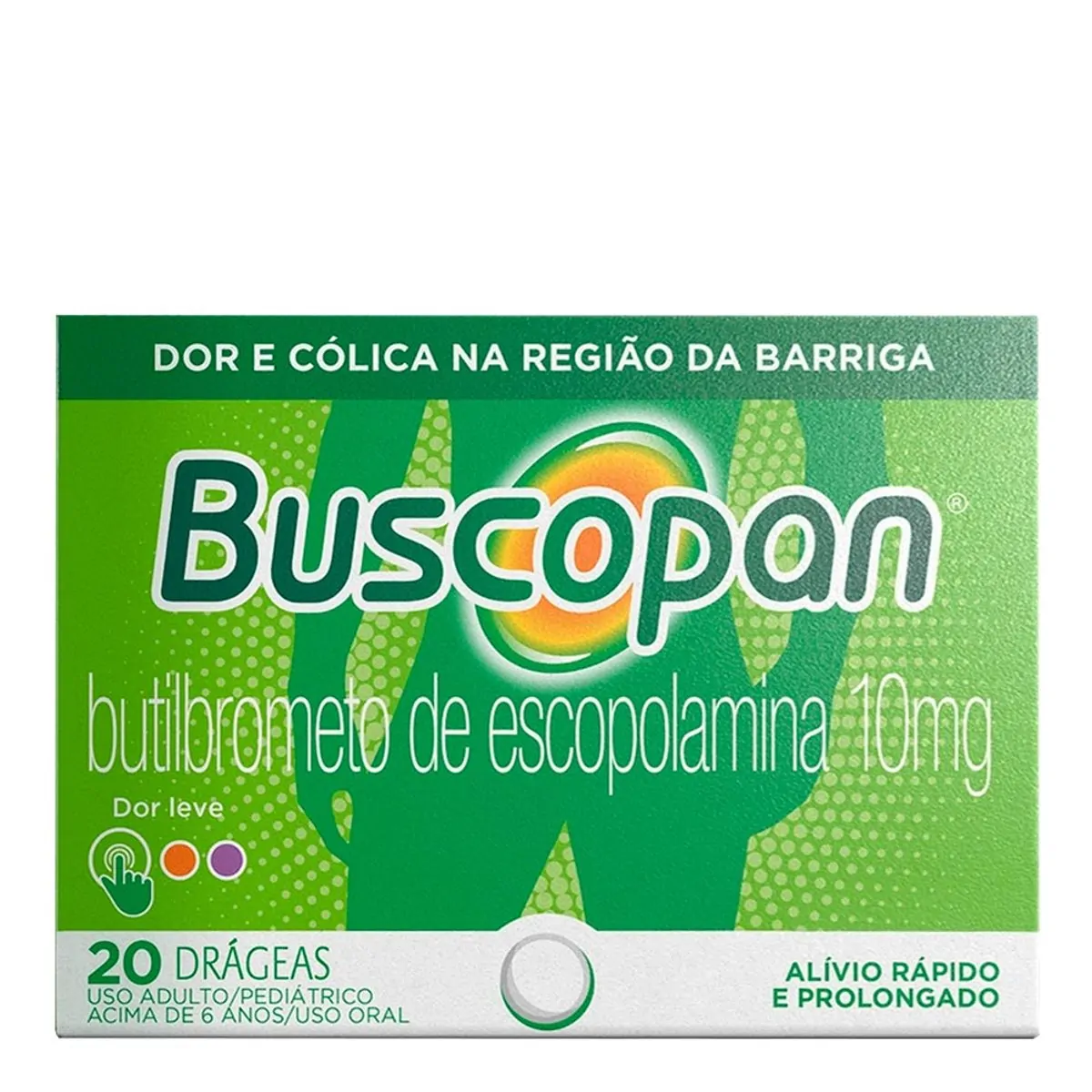 BUSCOPAN 10MG COM 20 DRAGEAS COSMED