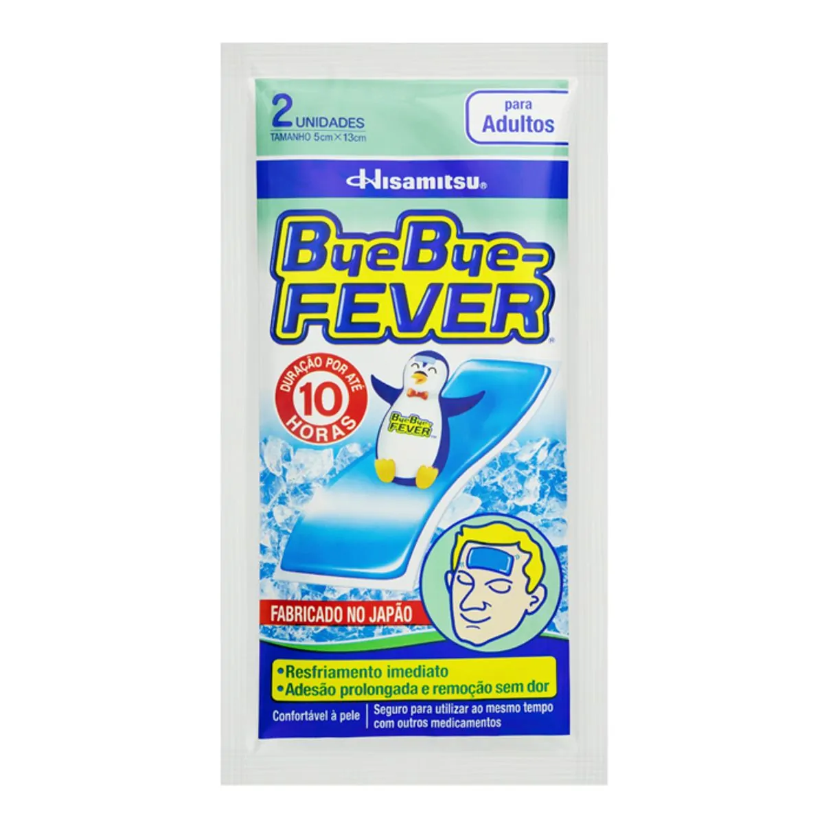 BYE BYE FEVER ADULTO COM 2 UNIDADES