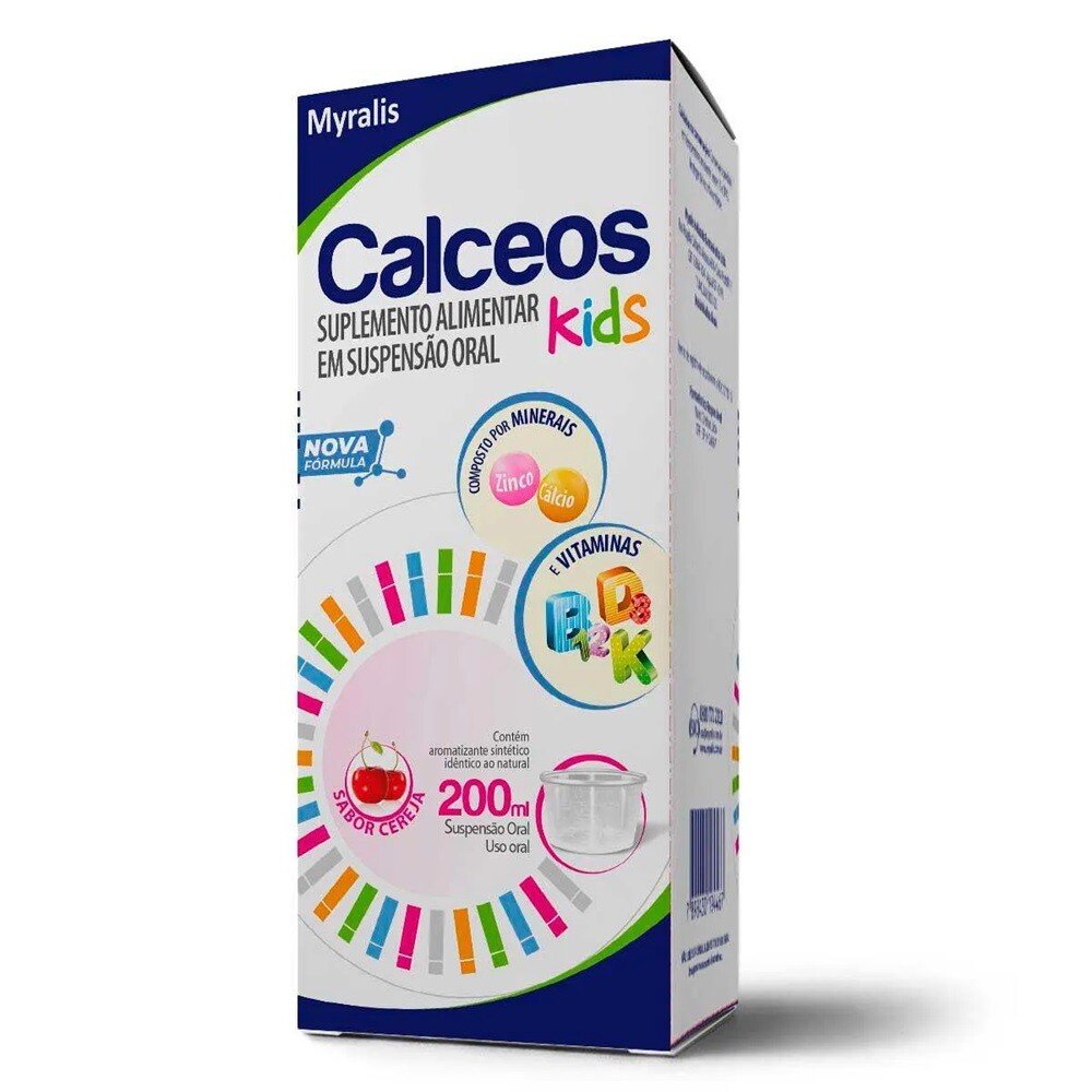 CALCEOS KIDS 20UI+0,09MCG 200ML MYRALIS