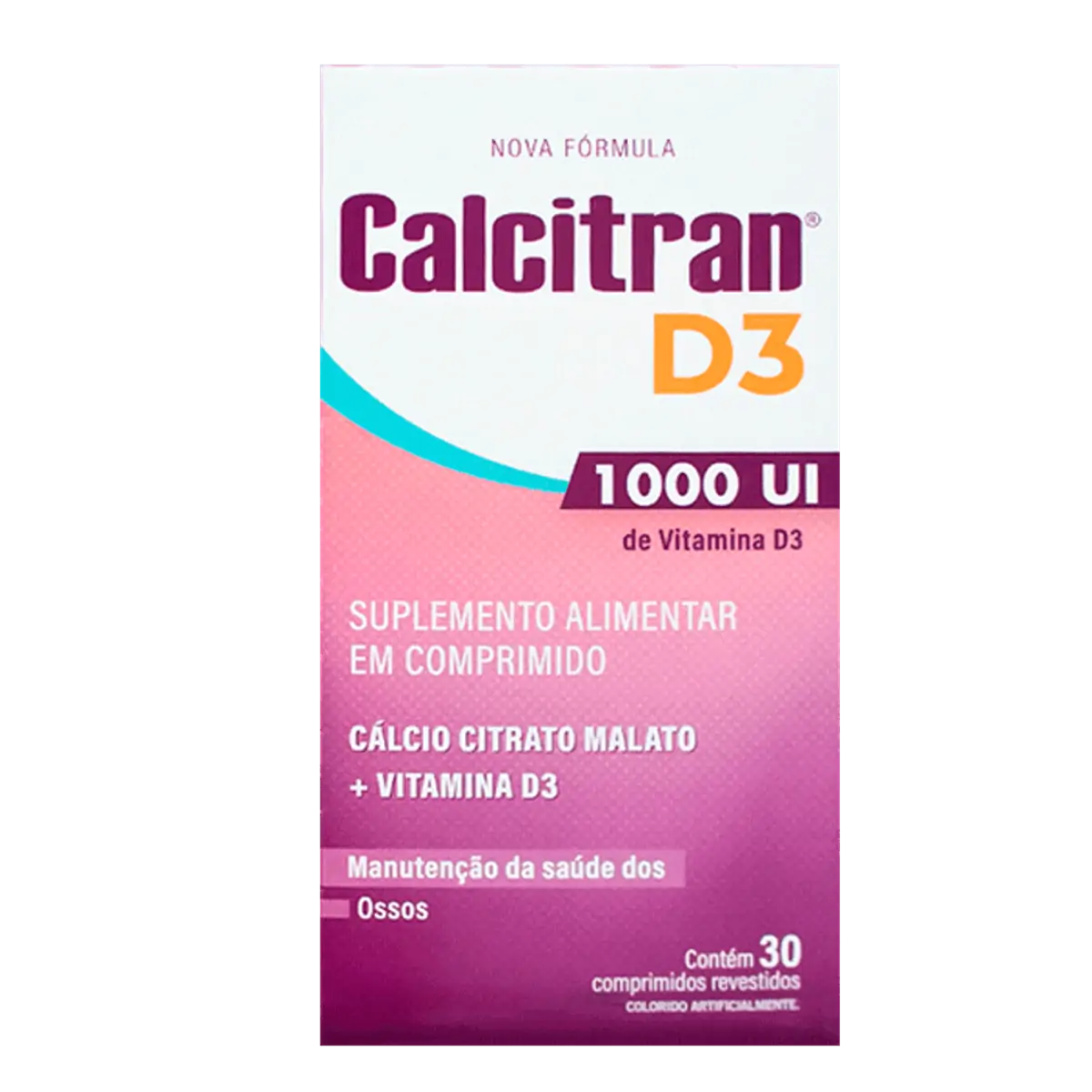 Thumbnail de CALCITRAN 1000UI COM 30 COMPRIMIDOS FQM