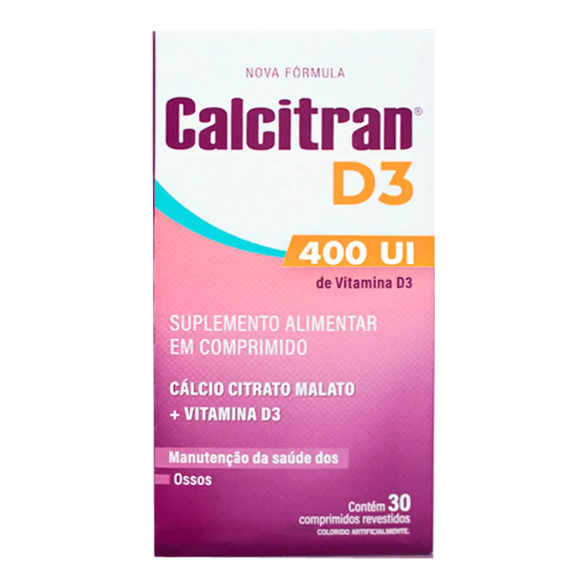 CALCITRAN D3 COM 30 COMPRIMIDOS FQM