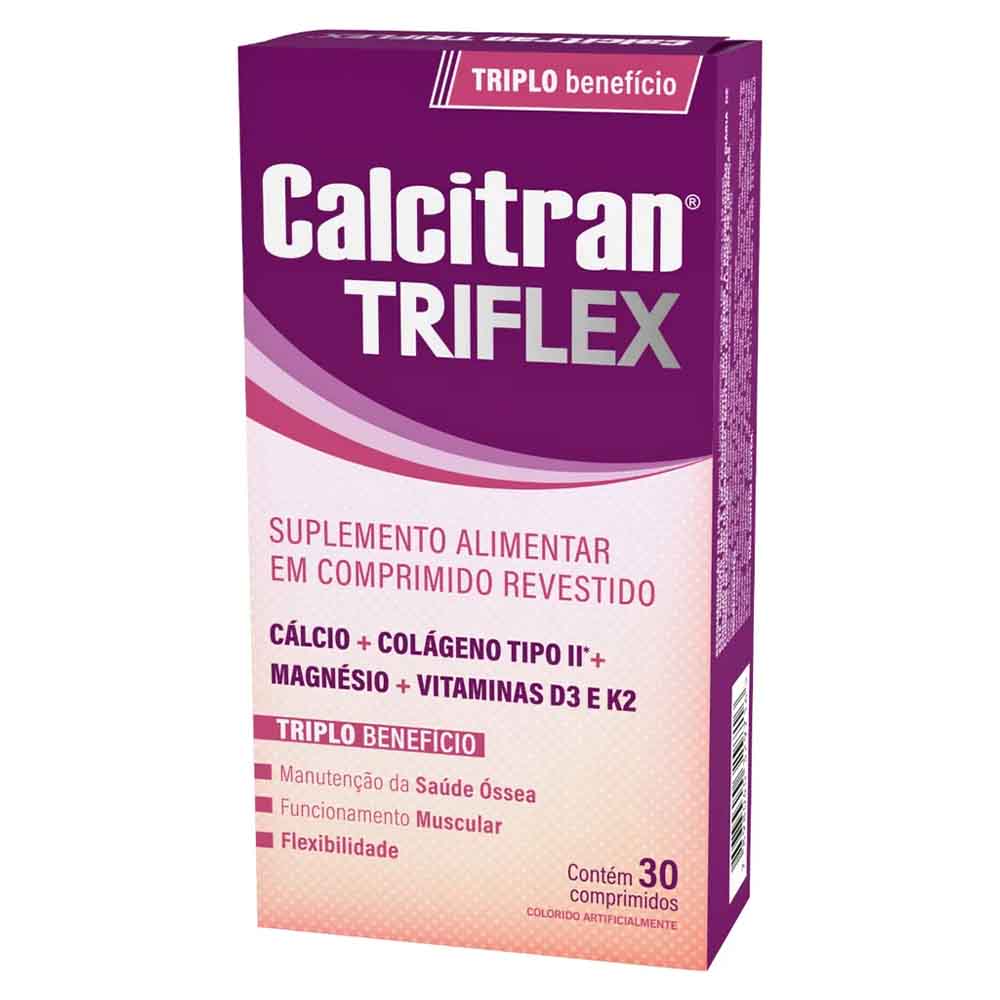 CALCITRAN TRIFLEX COM 30 COMPRIMIDOS FQM