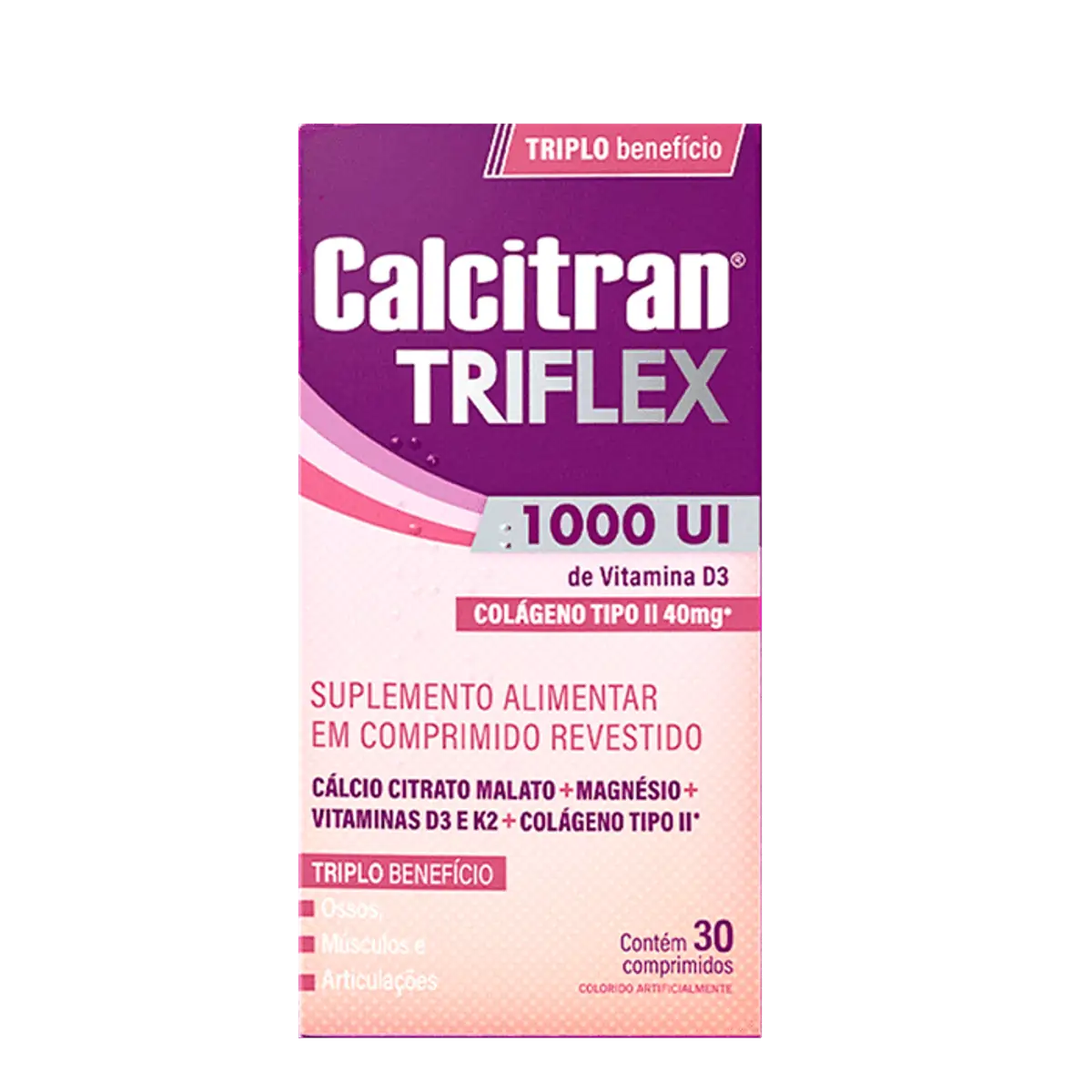 Thumbnail de CALCITRAN TRIFLEX COM 30 COMPRIMIDOS FQM