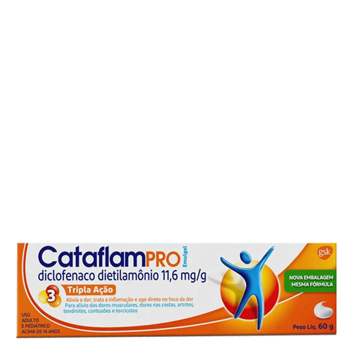 CATAFLAMPRO EMULGEL 11,6MG/G GEL 60G HALEON