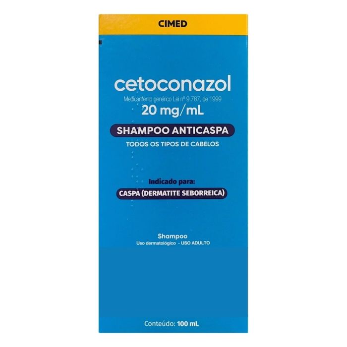 CETOCONAZOL 20MG/G SHAMPOO 100ML CIMED