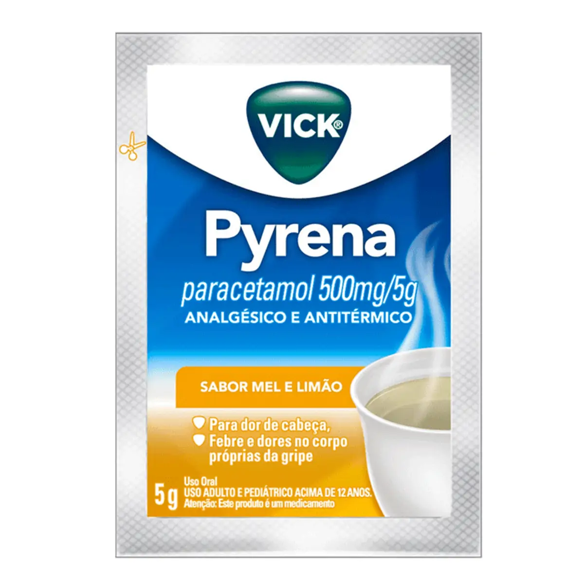 CHA VICK PYRENA 500MG MEL E LIMAO P&G 5G