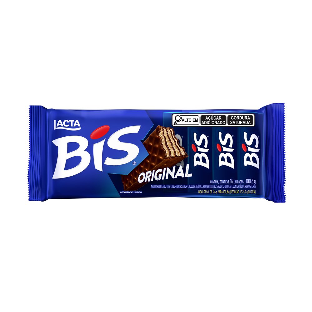 Thumbnail de CHOCOLATE BIS AO LEITE 100,8G LACTA