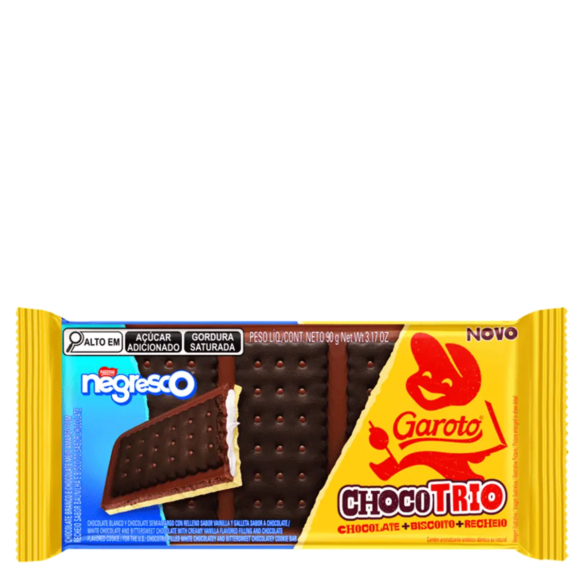 Thumbnail de CHOCOLATE GAROTO TRIO NEGRESCO 90G