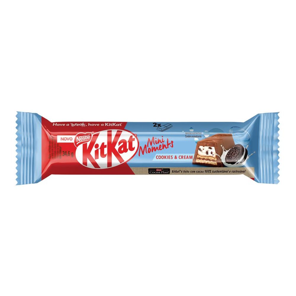 Thumbnail de CHOCOLATE KIT KAT MINI MOMENTS COOKIES 34,6G