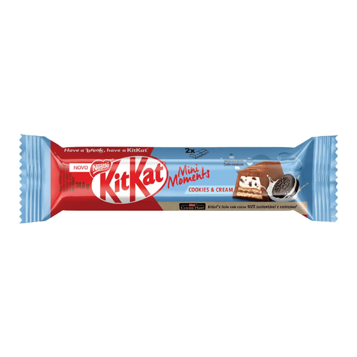CHOCOLATE KIT KAT MINI MOMENTS COOKIES 34,6G