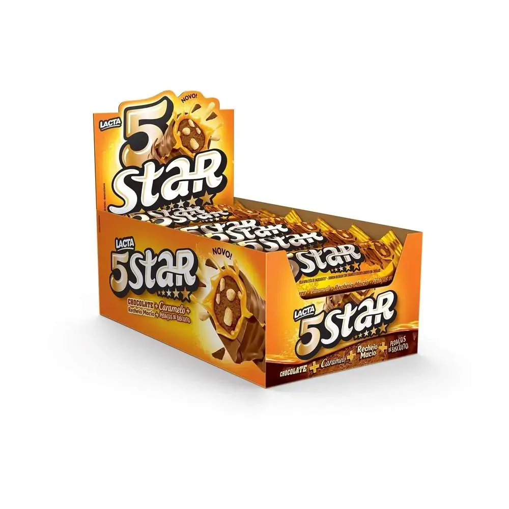 Thumbnail de CHOCOLATE LACTA 5STAR 40G